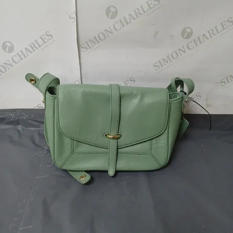 ASHWOOD GENUINE LEATHER GREEN HANDBAG