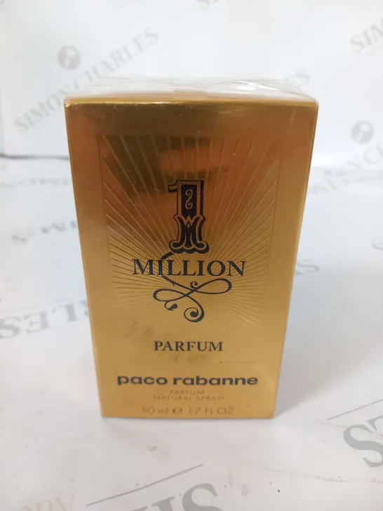 BOXED AND SEALED PACO RABANNE 1 MILLION EAU DE PARFUM 50ML