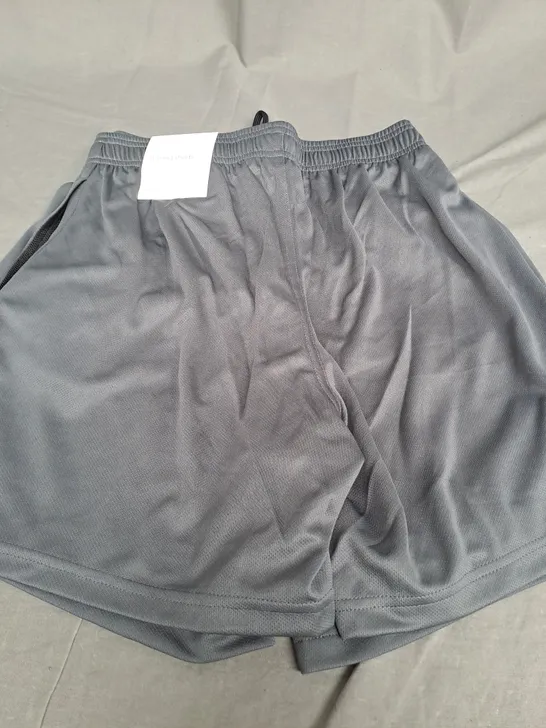 H&M MOVE SET OF 2 TRAINING SHORTS IN GREY - XS