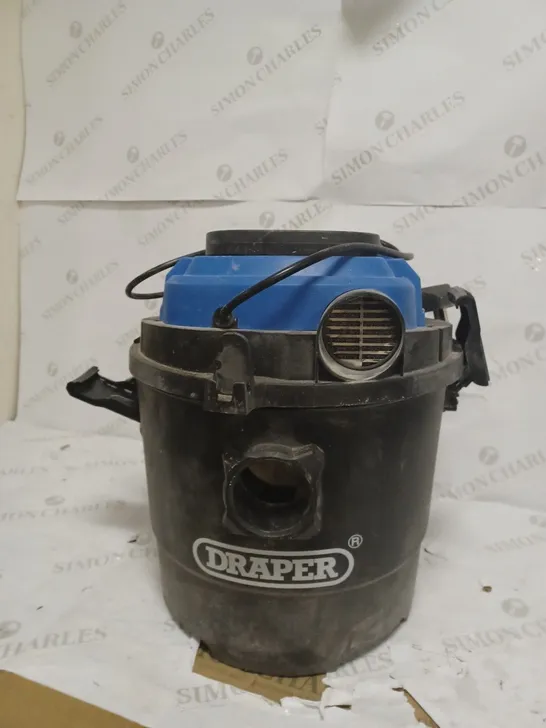 DRAPER 90107 230V 1250W 15L WET AND DRY VACUUM CLEANER