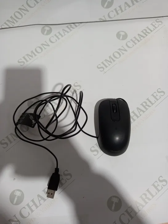 LOGITECH M100 WIRED MOUSE IN BLACK