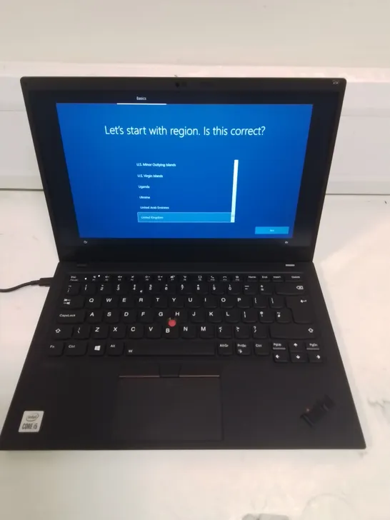 UNBOXED LENOVO THINKPAS X1 CARBON GEN 8 INTEL CORE I5 LAPTOP 