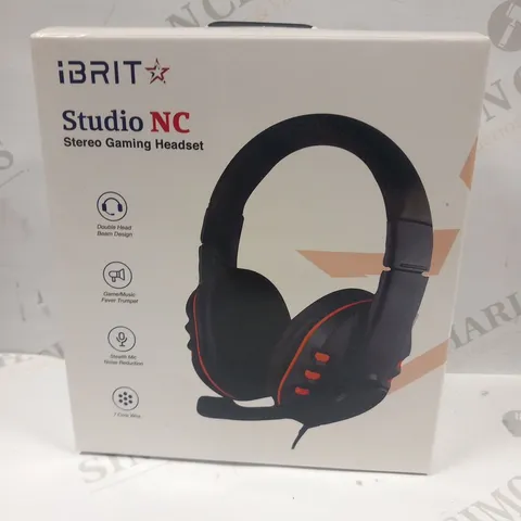 BOXED IBRIT STUDIO NC STEREO GAMING HEADSET