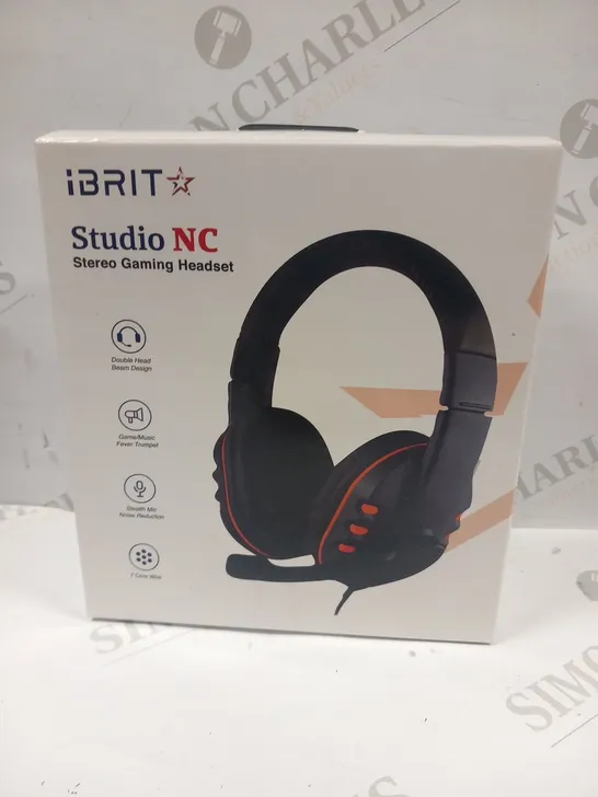 BOXED IBRIT STUDIO NC STEREO GAMING HEADSET