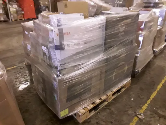 PALLET OF APPROXIMATELY 24 ASSORTED MONITORS INCLUDING