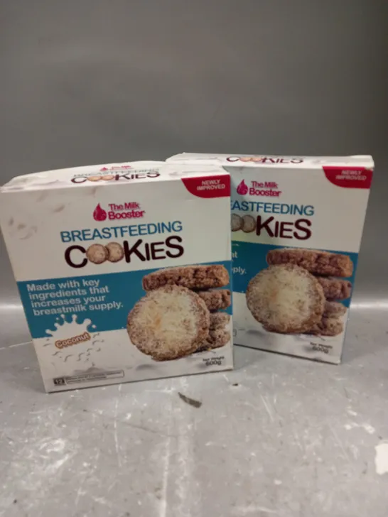 2 X THE MILK BOOSTER BREASTFEEDING COOKIES 