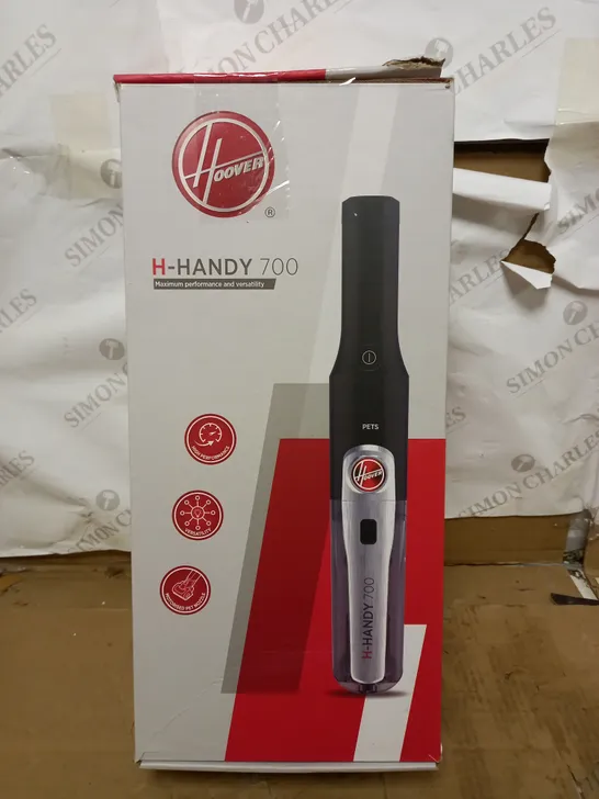 HOOVER H-HANDY 700 CORDLESS PETS VACUUM CLEANER