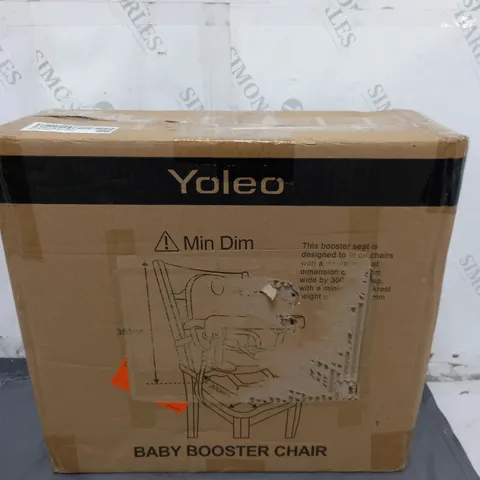 BOXED YOLEO BABY BOOSTER CHAIR 