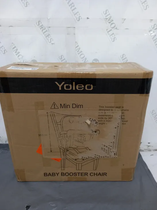 BOXED YOLEO BABY BOOSTER CHAIR 