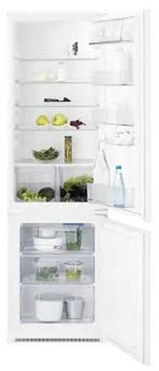 ELECTROLUX SERIES 60 INTEGRATED FRIDGE FREEZER SILVER MODEL LNT3LF18S RRP £675