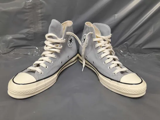 PAIR OF CONVERSE ALL STAR SHOES IN BLUE-GREY UK SIZE 6.5