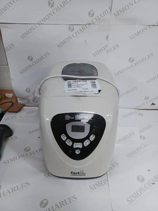 MORPHY RICHARDS FASTBAKE BREADMAKER