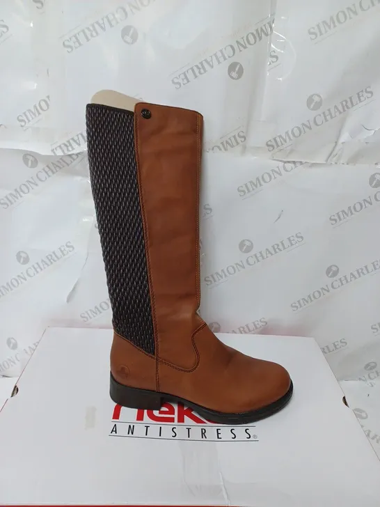 SIZE 6 KNEE BOOT BROWN 