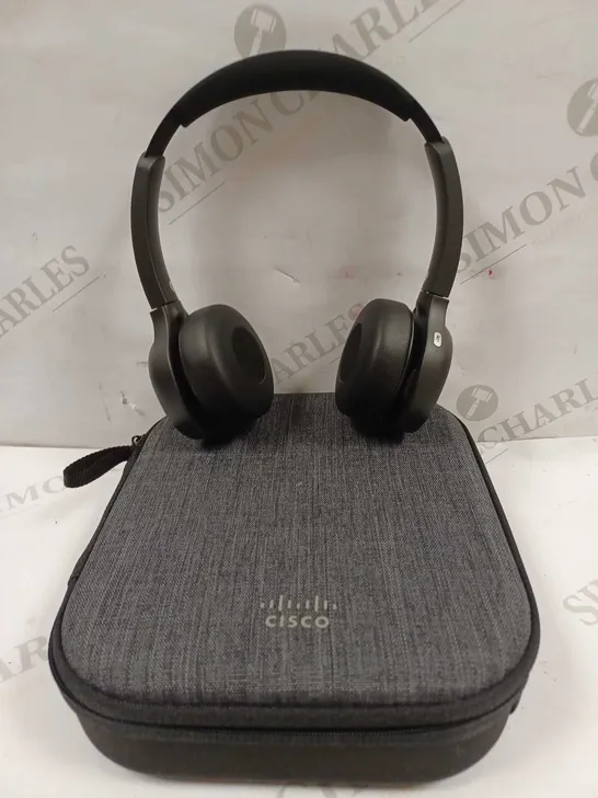 CISCO WIRELESS BLUETOOTH HEADSET WITH CARRY CASE - GREY 