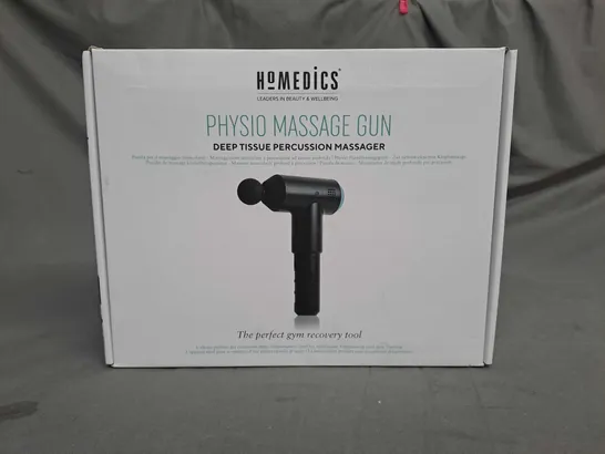 BOXED HOMEDICS PHYSIO MASSAGE GUN