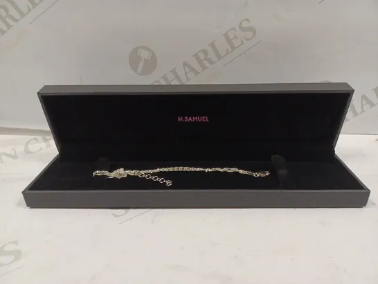 BOXED H.SAMUEL WOMEN'S SILVER NECKLACE 