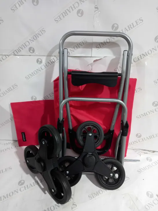 LOCK & LOCK INSULATED SHOPPING TROLLEY - RED