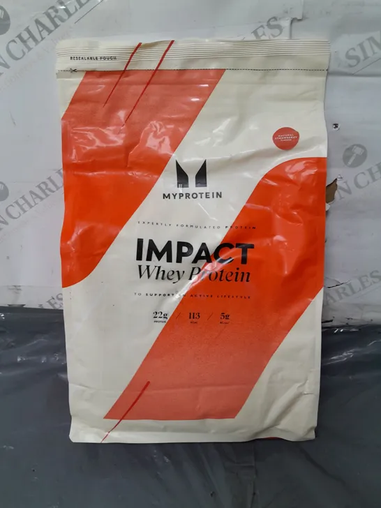 MYPROTEIN 2.5KG IMPACT WHEY PROTEIN - STRAWBERRY