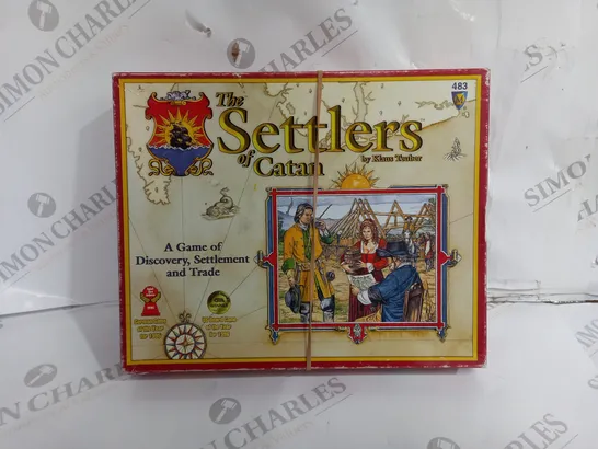 MAYFAIR BOARDGAME SETTLERS OF CATAN (1ST ED) BOX VG