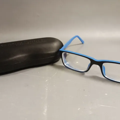 VISAGE BLUE/BLACK FRAME PRESCRIPTION GLASSES 