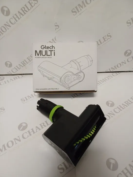 BOXED GTECH MULTI POWER BRUSH HEAD FOR MULTI MK2 