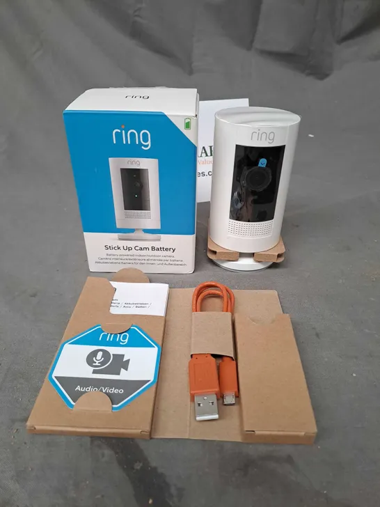 BOXED RING STICK UP CAM BATTERY