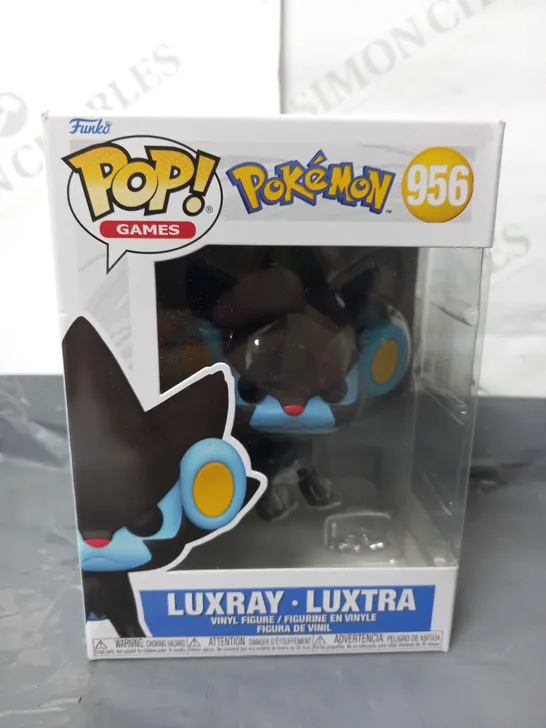 BOXED FUNKO POP GAMES: POKEMON LUXRAY 