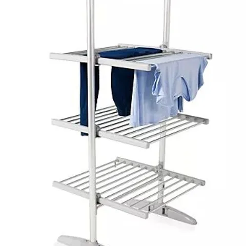 ORGANISED OPTIONS 3 TIER HEATED AIRER WITH 21M DRYING SPACE & COVER