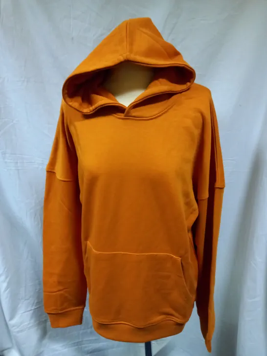 BRAND NEW KOI OVERSIZED HOODIE, PUMPKIN CRAYON - SMALL