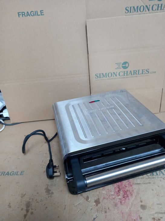 STAINLESS STEEL GEORGE FOREMAN GRILL