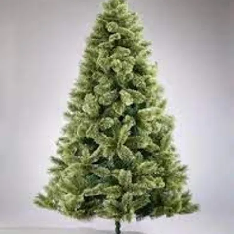 6,5FT PRE-LIT SLIM CASHMERE TIPS CHRISTMAS TREE