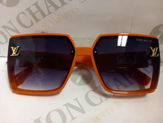 LOUIS VUITTON LARGE SQUARE SUNGLASSES - ORANGE