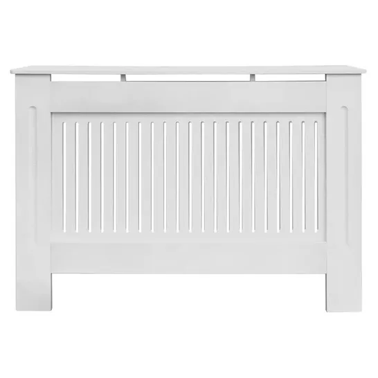 BOXED ADELBJRNO MEDIUM RADIATOR COVER - WHITE (1 BOX)