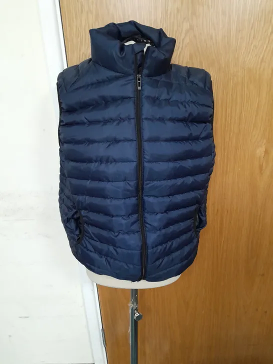 RISING PUFFER VEST IN NAVY SIZE 12