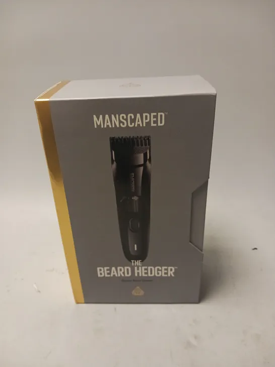 BOXED AND SEALED MANSCAPED THE BEARD HEDGER ELECTRIC BEARD TRIMMER 