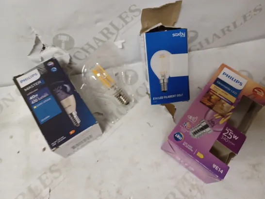 LOT OF 4 ITEMS INCLUDING LED BULBS