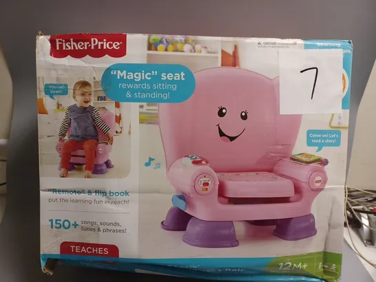 BOXED FISHER-PRICE LAUGH & LEARN SMART STAGES CHAIR 