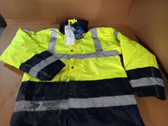 PORTWEST FLUO COAT - M