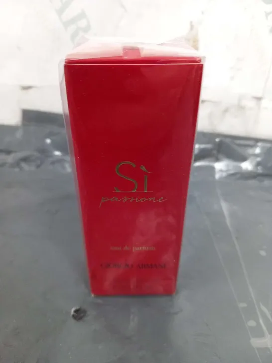 BOXED AND SEALED SI PASSIONNE EAU DE PARFUM GIORGIO ARMANI 15ML