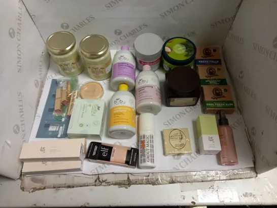 LOT OF APPROX 20 ASSORTED HEALTH AND BEAUTY ITEMS TO INCLUDE OILS, BABY ITEMS, SOAPS ETC