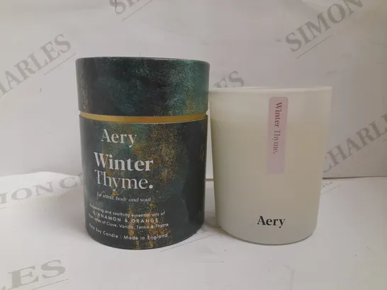 AERY WINTER THYME SCENTED CANDLE