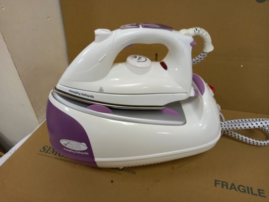 MORPHY RICHARDS JET STEAM GENERATOR IRON 333020 PINK/WHITE