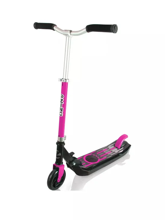 BOXED ZINC E4 MAX FOLDING ELECTRIC SCOOTER IN PINK  RRP £139.99