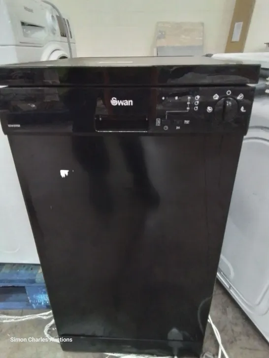 SWAN SDW2015B 10 PLACE SLIMLINE FREESTANDING DISHWASHER