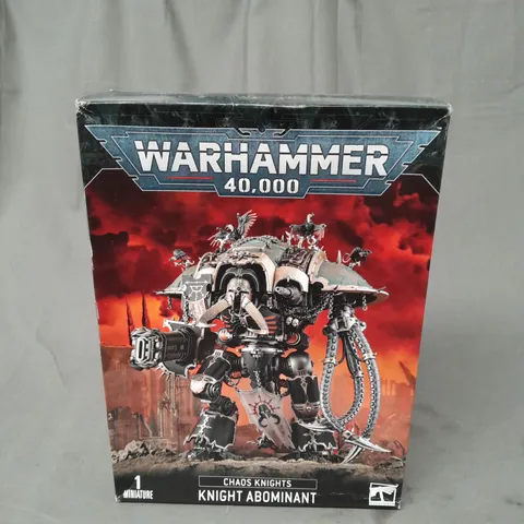 WARHAMMER 40,000 CHAOS KNIGHTS - KNIGHT ABOMINANT