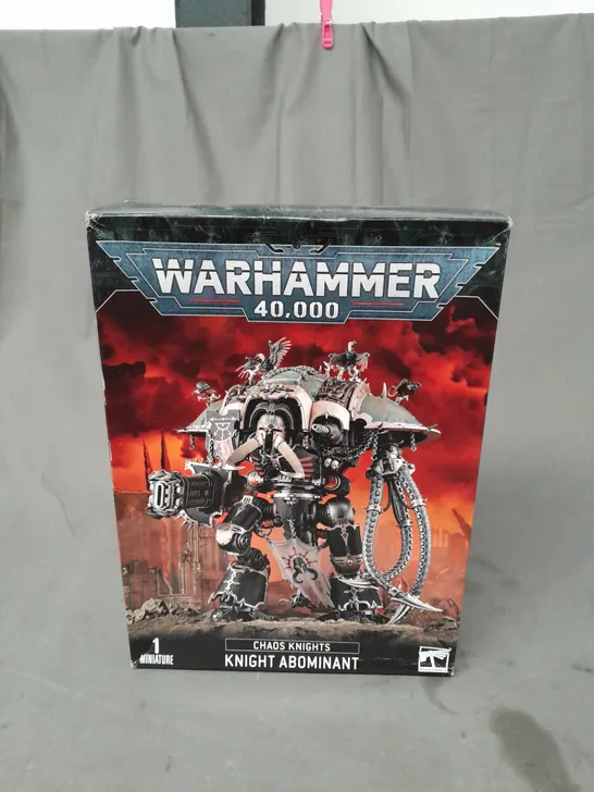 WARHAMMER 40,000 CHAOS KNIGHTS - KNIGHT ABOMINANT