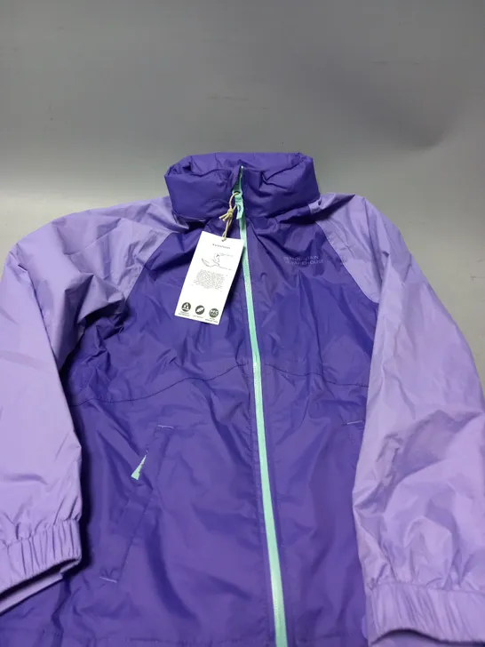 MOUNTAIN WAREHOUSE PURPLE JACKET - 7-8 YEARS