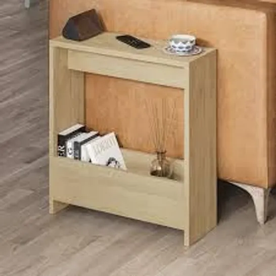 BOXED SIMPI MODERN SIDE TABLE H 60CM 2 TIER