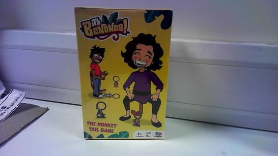ITS BANANAS THE MONKEY TAIL GAME FOR 2+ PLAYERS AGE 6+