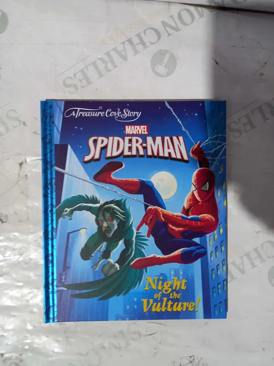 LOT OF APPROXIMATELY 10 X A TREASURE COVE STORY - MARVEL SPIDER-MAN NIGHT OF THE VULTURE BOOKS